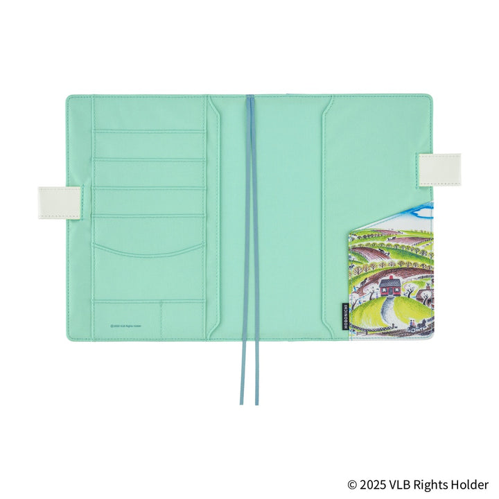 Hobonichi Techo A5 Cousin Cover with Planner | Virginia Lee Burton: The Little House | English Mon Start