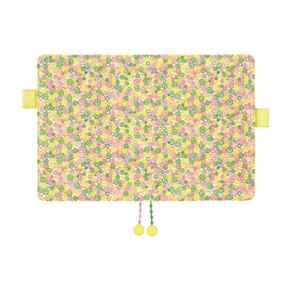 Hobonichi Techo A5 Cousin Cover with Planner | minä perhonen: skyful (Yellow) | English Mon Start
