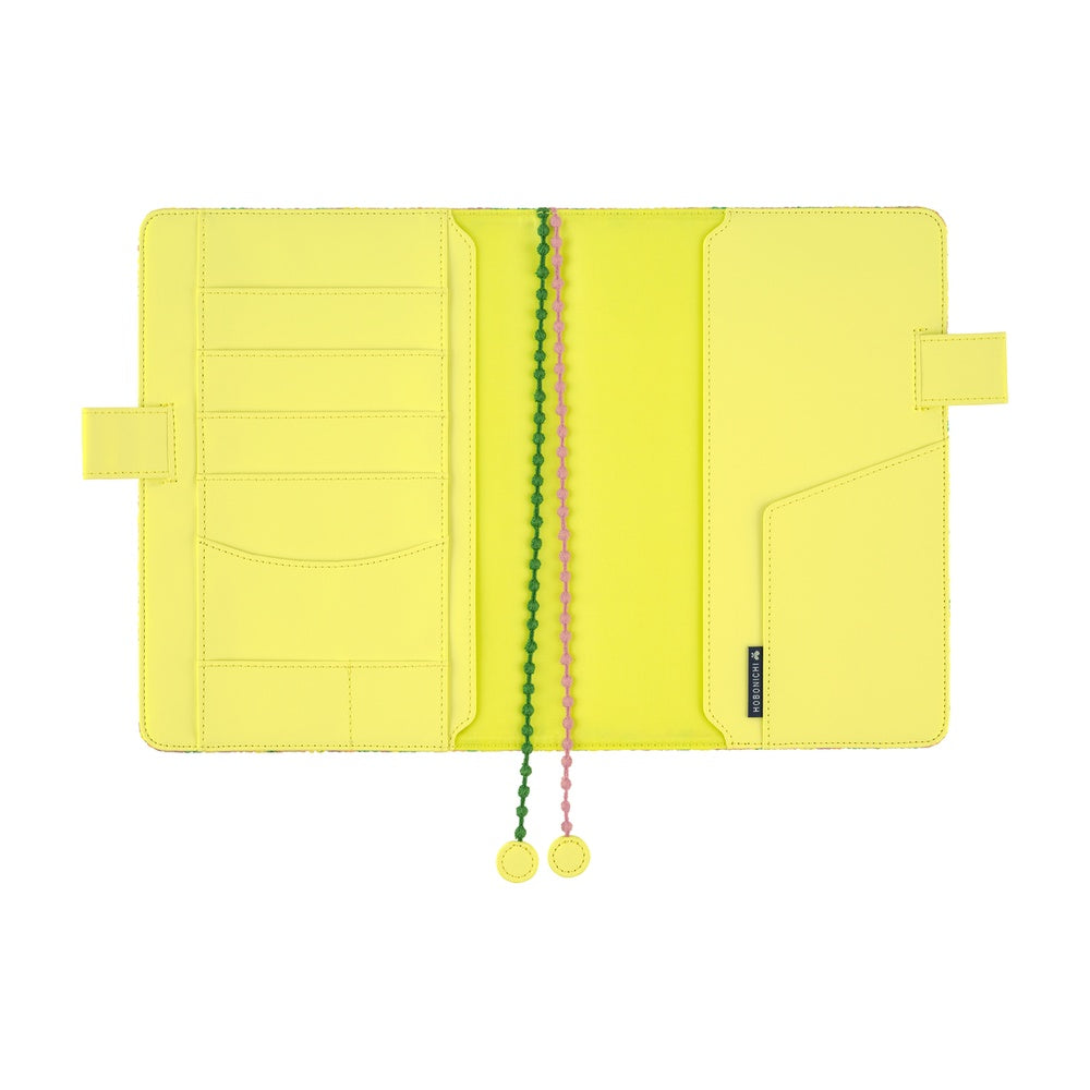 Hobonichi Techo A5 Cousin Cover with Planner | minä perhonen: skyful (Yellow) | English Mon Start