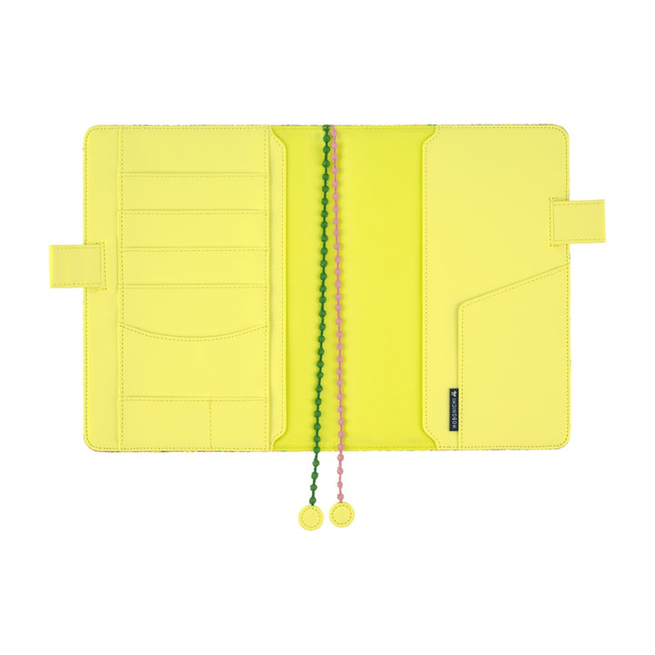 Hobonichi Techo A5 Cousin Cover with Planner | minä perhonen: skyful (Yellow) | English Mon Start