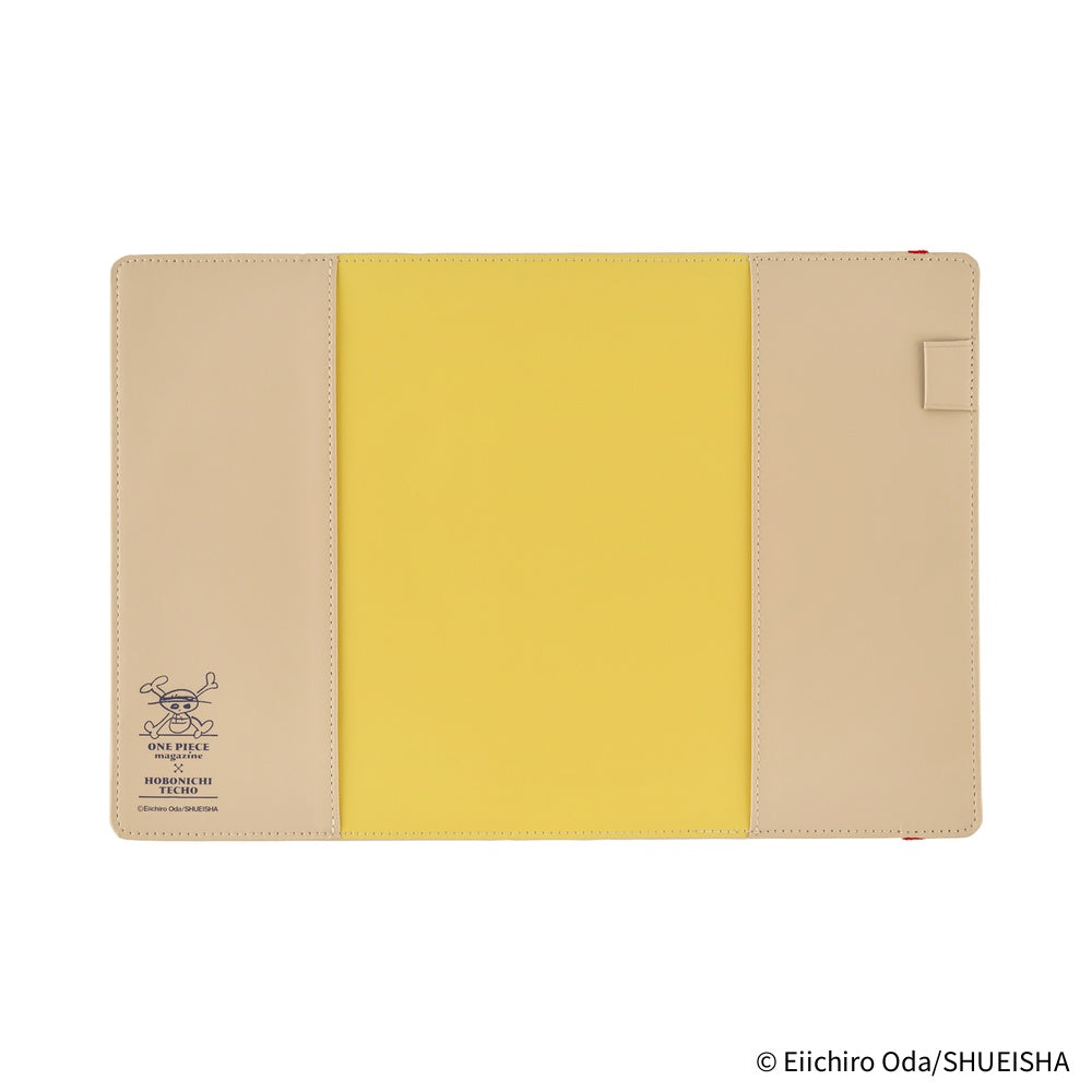 Hobonichi Techo A5 Cousin Cover with Planner | ONE PIECE magazine: End of Luffy’s Dream (Sand Beige) | English Mon Start