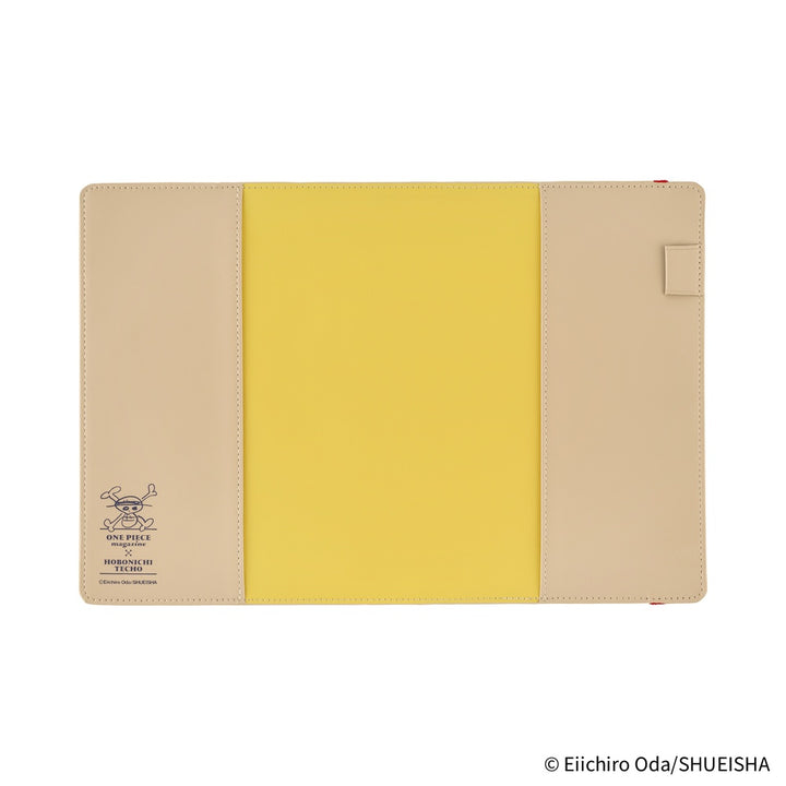 Hobonichi Techo A5 Cousin Cover with Planner | ONE PIECE magazine: End of Luffy’s Dream (Sand Beige) | English Mon Start