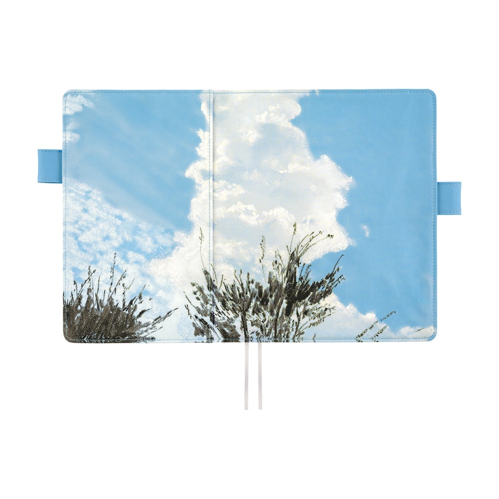 Hobonichi Techo A5 Cousin Cover with Spring Planner | Kyohei Sakaguchi: Field Sky | Japanese April Start