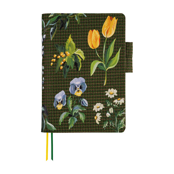 Hobonichi Techo A5 Cousin Cover with Planner | Tolight: Garden of Botany | English Mon Start