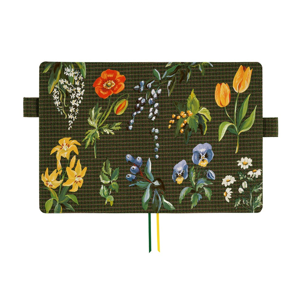Hobonichi Techo A5 Cousin Cover with Planner | Tolight: Garden of Botany | English Mon Start