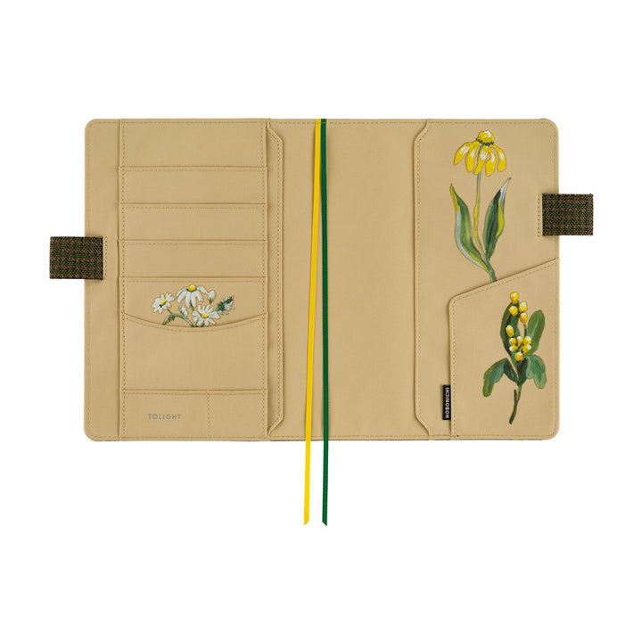 Hobonichi Techo A5 Cousin Cover with Planner | Tolight: Garden of Botany | English Mon Start