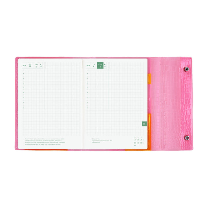 Hobonichi Techo A5 Cousin Cover | beautiful people: Nothing to Hide (Pink)
