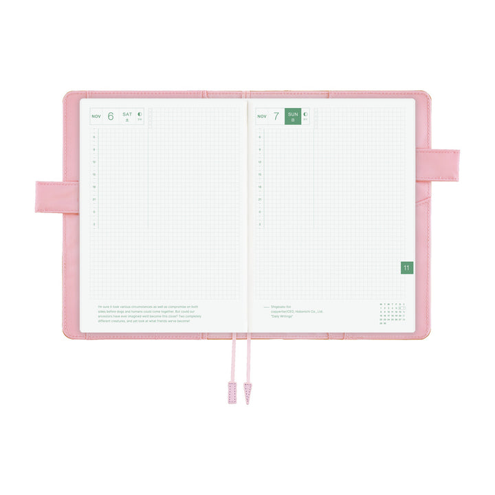 Hobonichi Techo A5 Cousin Cover | Colors: Chiffon Greige