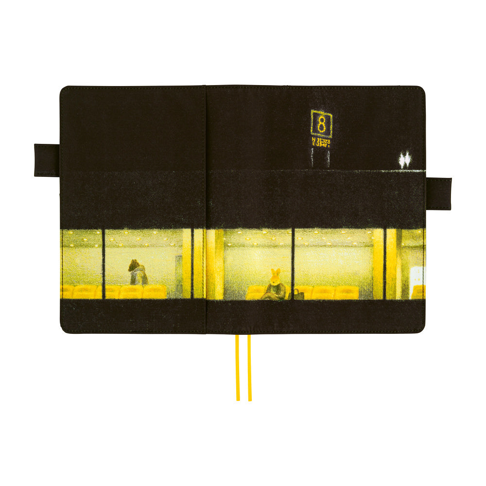 Hobonichi Techo A5 Cousin Cover | Akiko Miyakoshi: An Airport at Night
