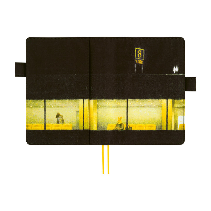 Hobonichi Techo A5 Cousin Cover | Akiko Miyakoshi: An Airport at Night
