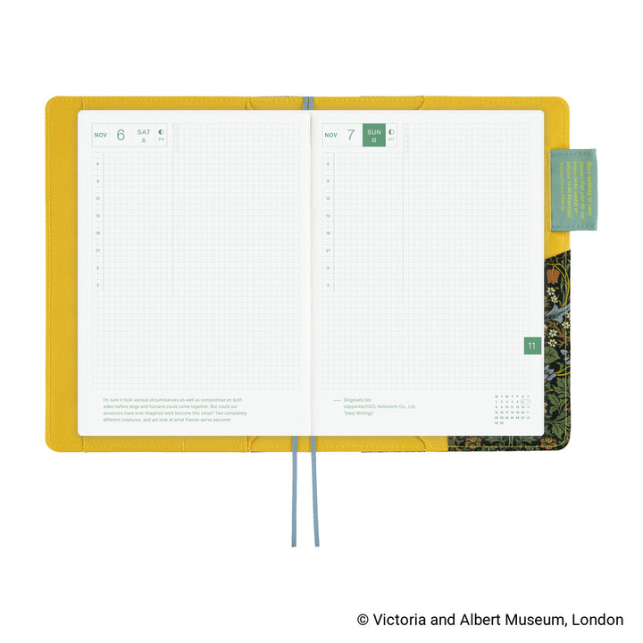 Hobonichi Techo A5 Cousin Cover | V&A Series: Blackthorn