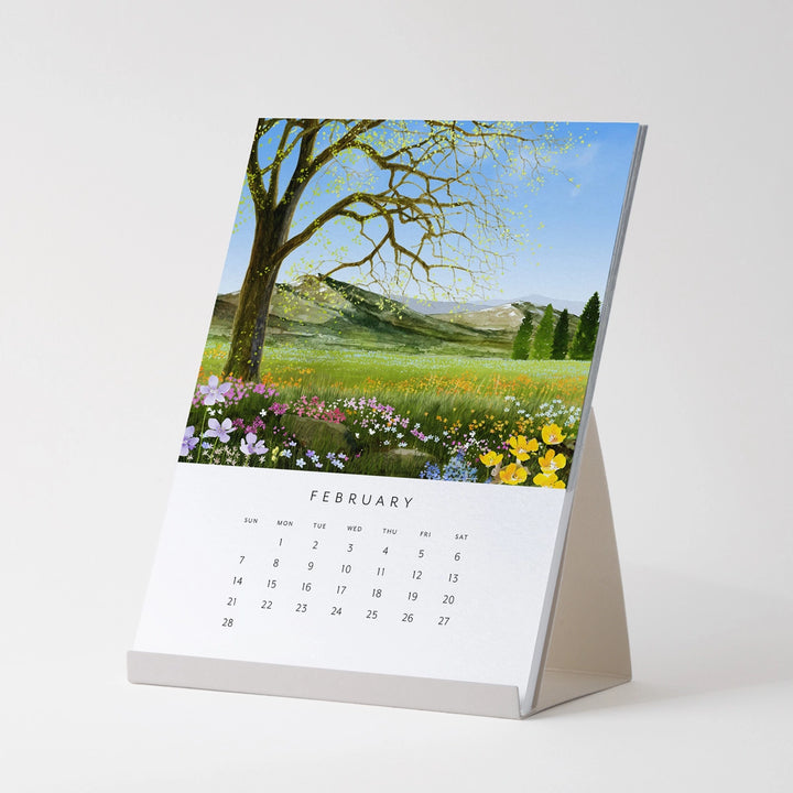 Drawn To Nature | 2027 Desk Calendar