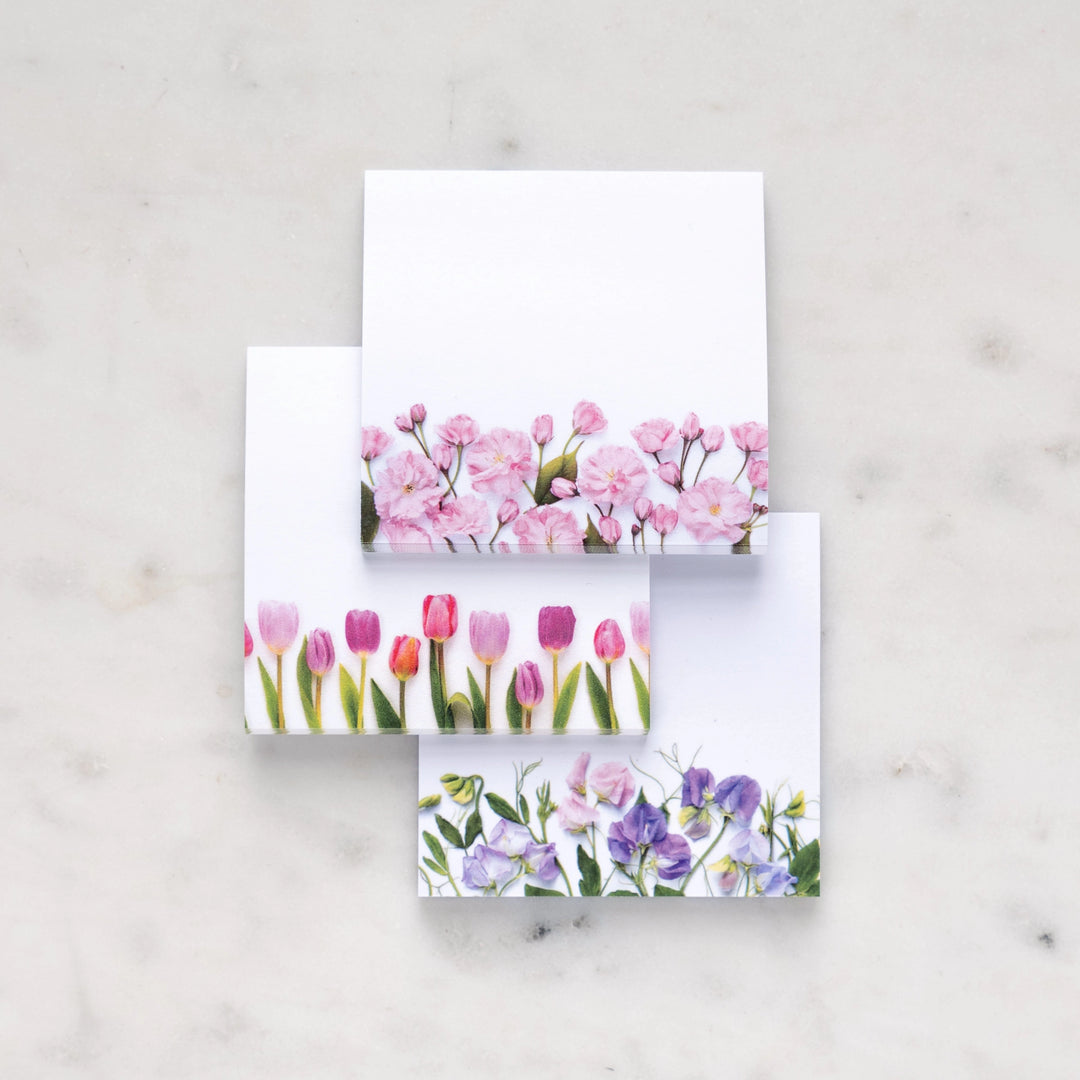 Pastel Flowers | Sticky Notes