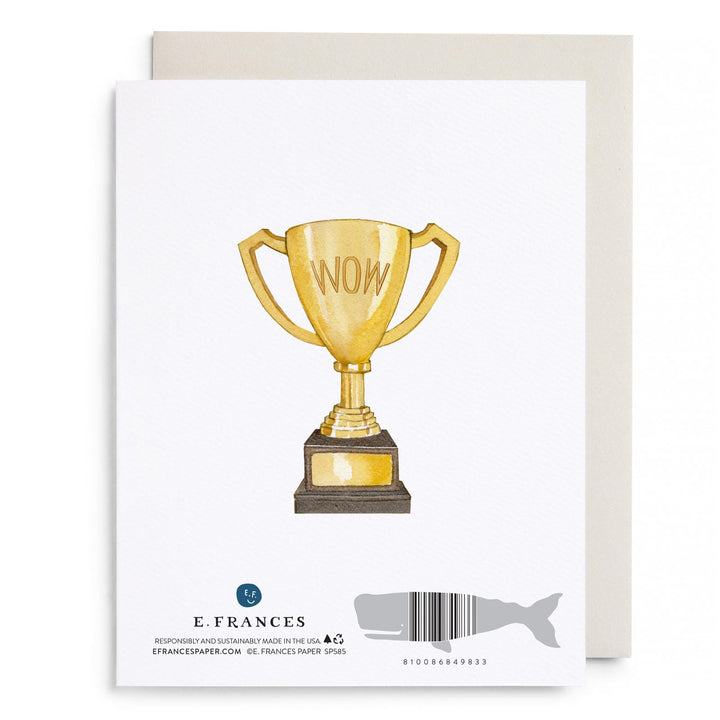 Blue Ribbon Congratulations | Greeting Card