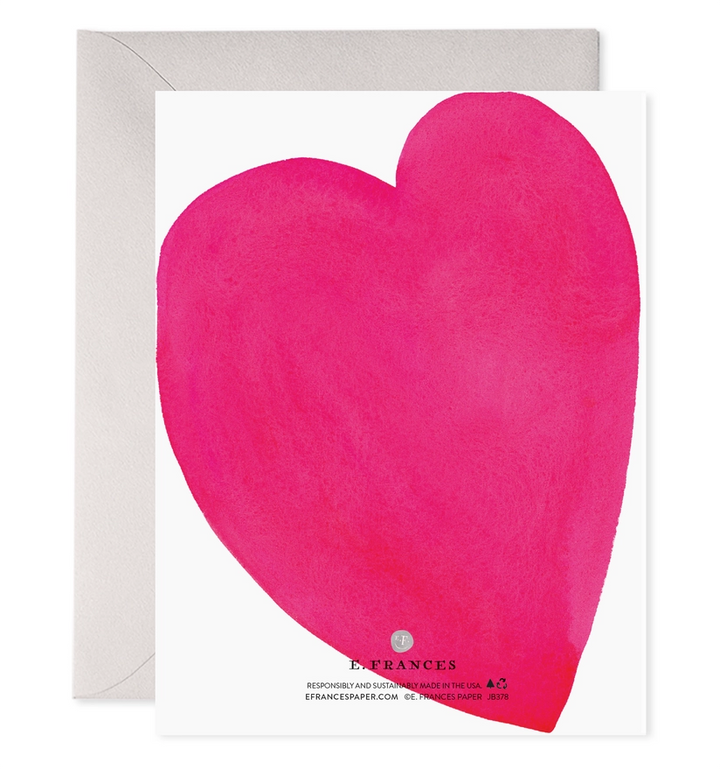 Squeezed Heart | Greeting Card