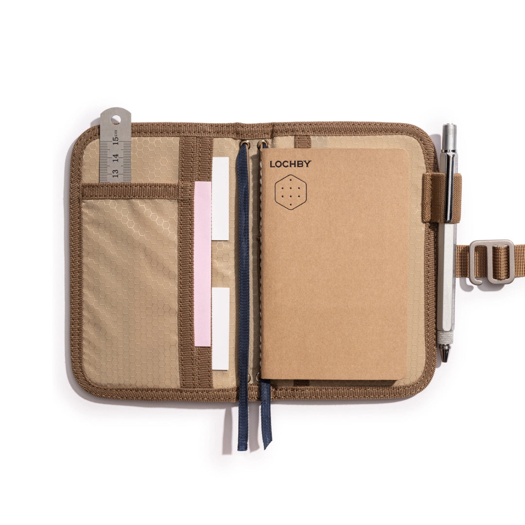 Canvas Cover Mini Field Journal | Nautical