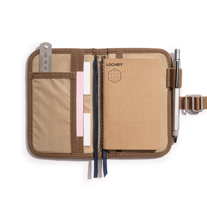 Canvas Cover Mini Field Journal | Nautical