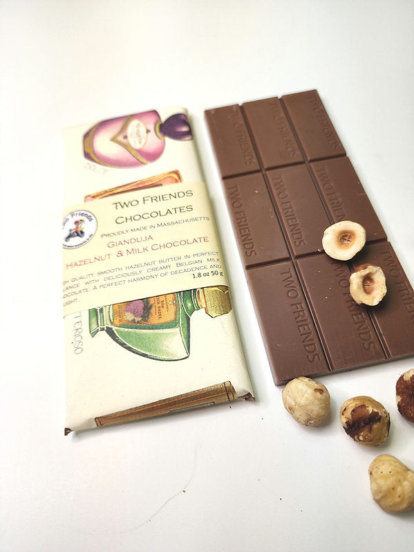 Milk Chocolate Gianduja Hazelnut Bar