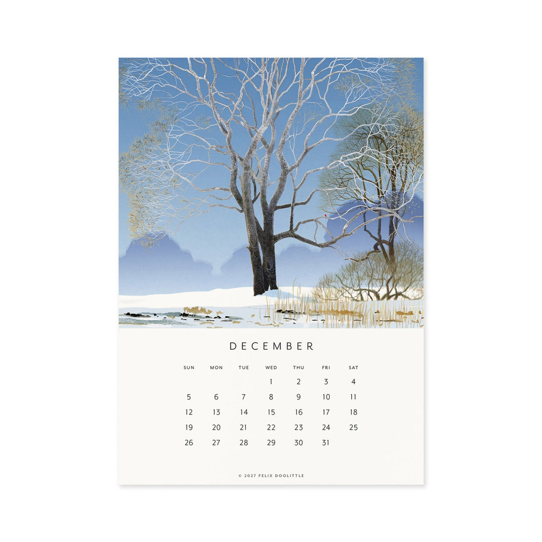 Drawn To Nature | 2027 Desk Calendar