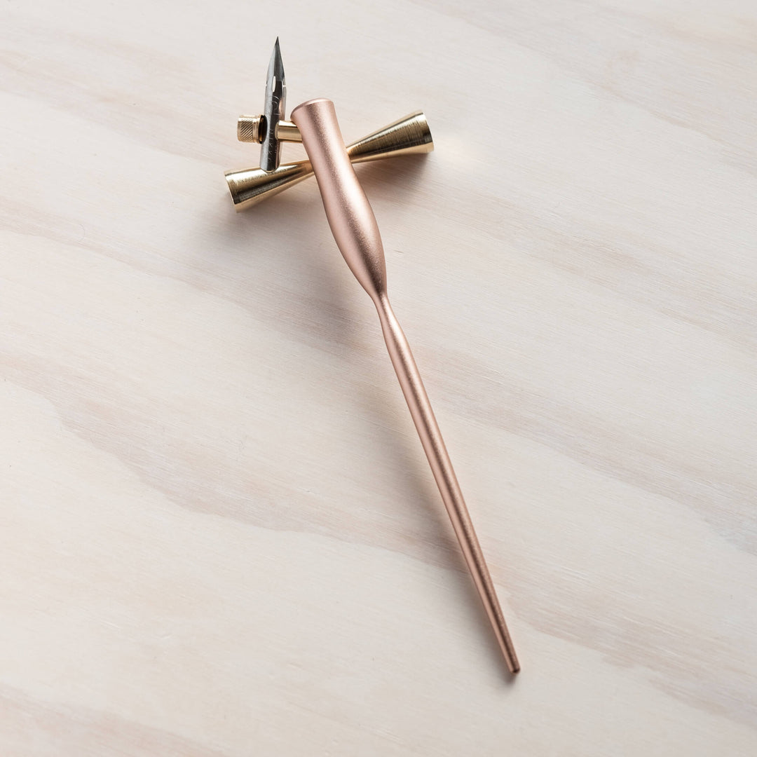 Butterfly Brass Pen Rest