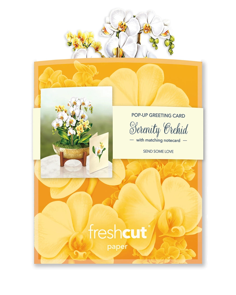 Serenity Orchid Mini Pop-Up Card
