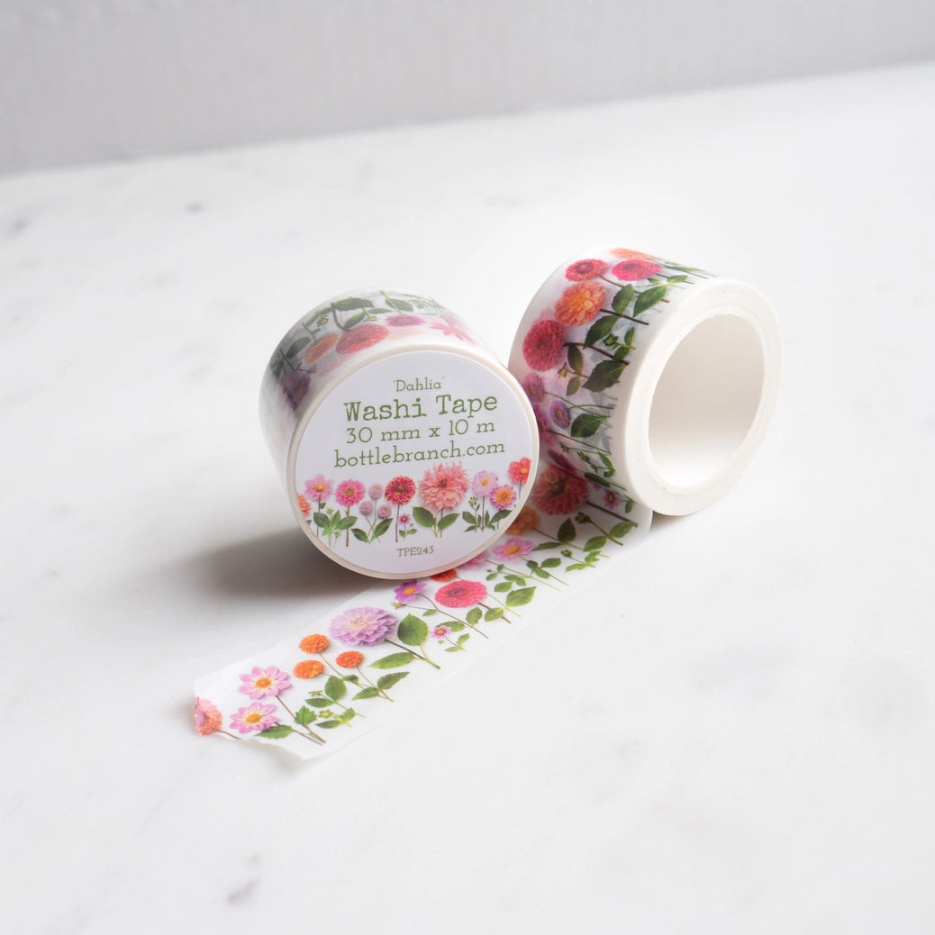 Dahlias | Washi Tape