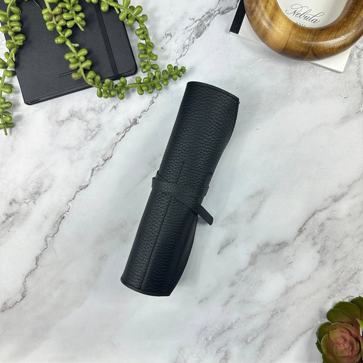 Midnight Noir Black 10 Pen Roll