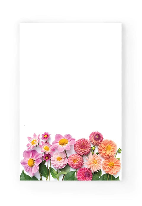 Dahlias | Large Notepad