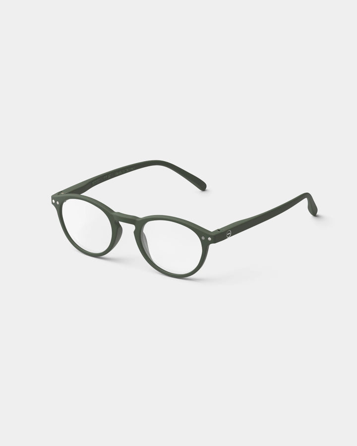 Reading Glasses #A | Khaki Green