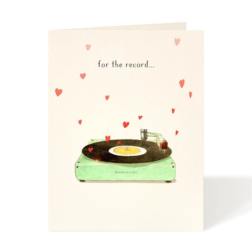 For the Record | Greeting Card