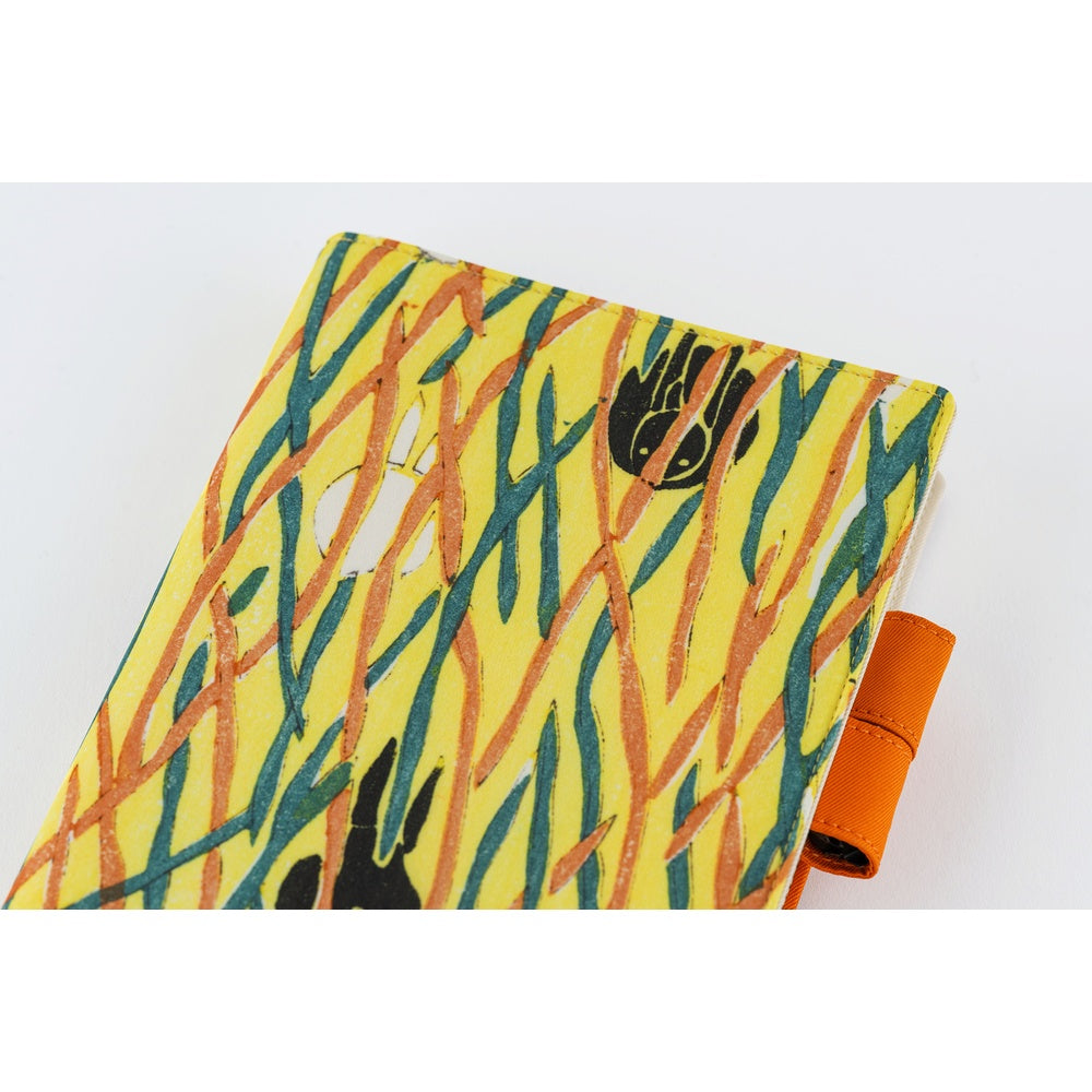 Hobonichi Techo A5 Cousin Cover with Spring Planner | Unsodo: Bijutsukai (Wild Rabbits) | Japanese April Start
