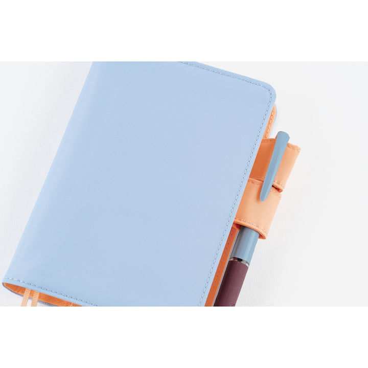 Hobonichi Techo A6 Original Cover with Planner | Colors: Powder Blue Shell | English Mon Start