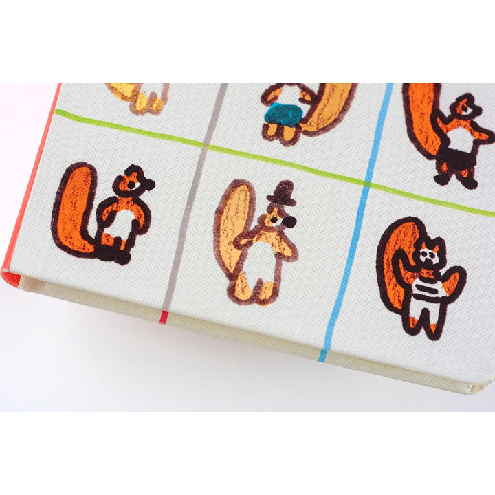 Hobonichi Techo 2026 Weeks Planner | 100%ORANGE: Squirrel’s Moving Day | English