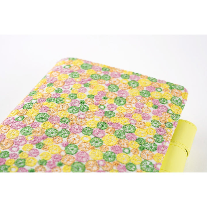 Hobonichi Techo A6 Original Cover with Planner | minä perhonen: skyful (Yellow) | English Mon Start