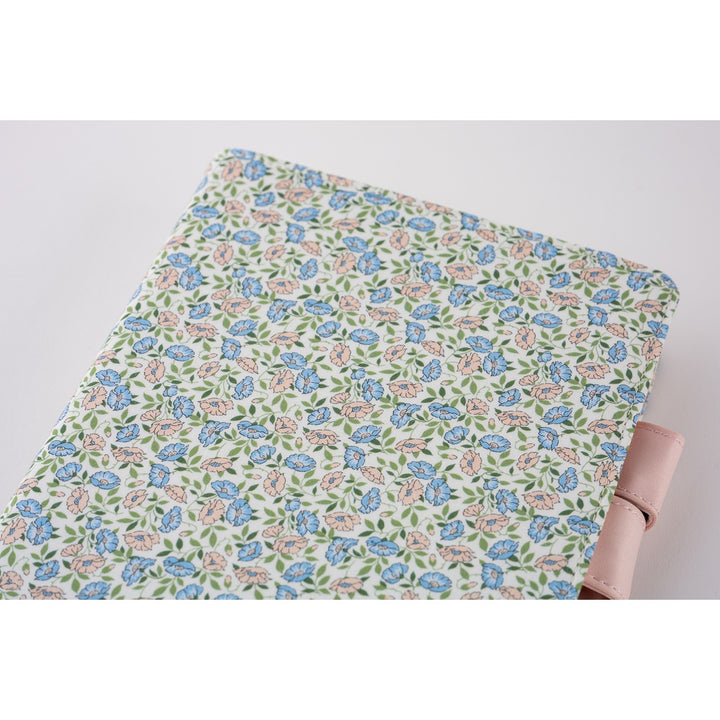 Hobonichi Techo A5 Cousin Cover with Planner | Liberty Fabrics: Sasha Kiora | English Mon Start