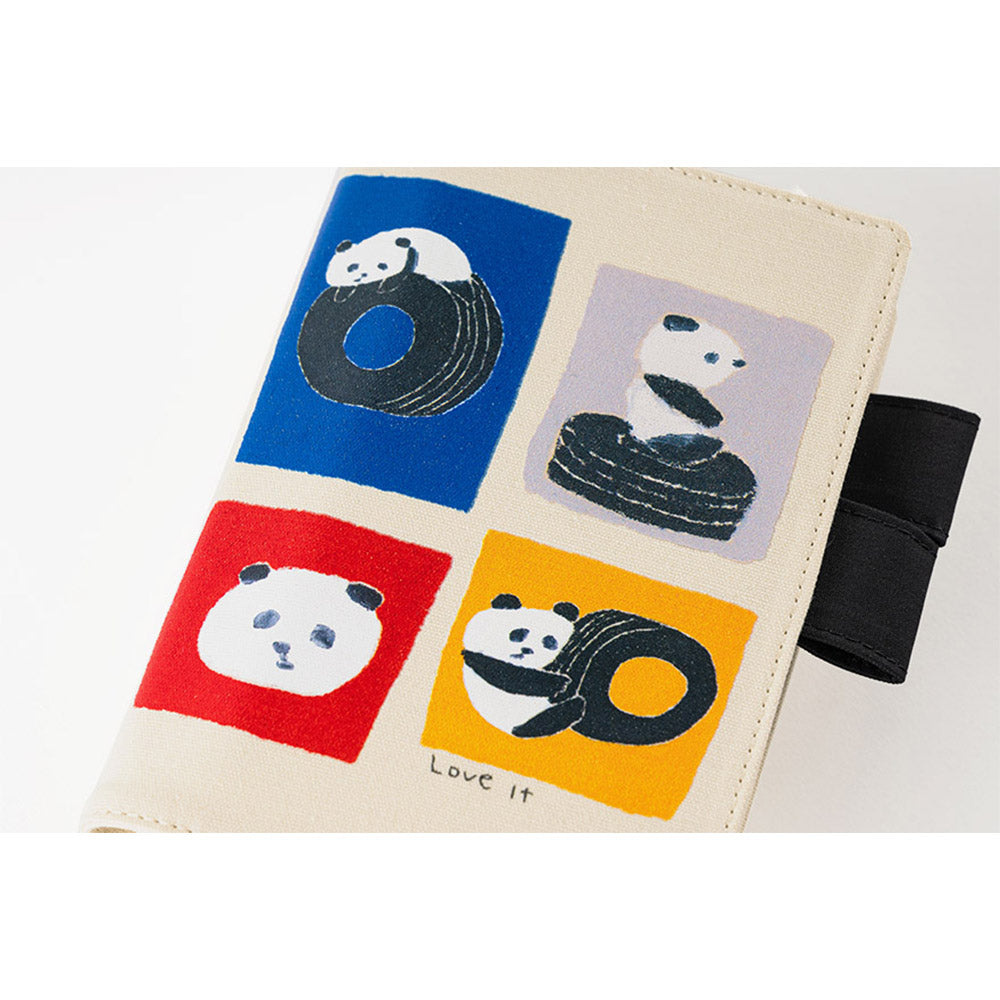 Hobonichi Techo A6 Original Cover | Jin Kitamura: Love it Panda *