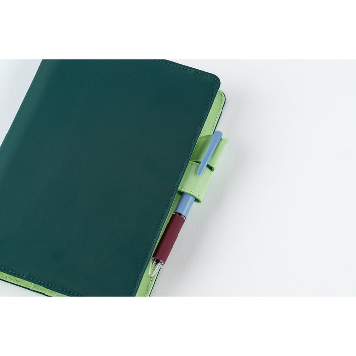 Hobonichi Techo A5 Cousin Cover with Planner | Colors: Ivy Forest | English Mon Start
