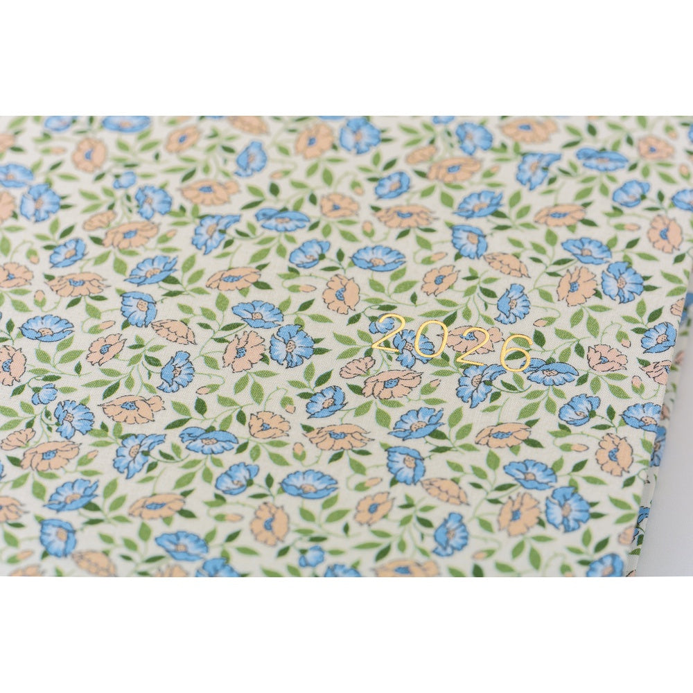 Hobonichi Techo 2026 A5 HON Planner | Liberty Fabrics: Sasha Kiora | English