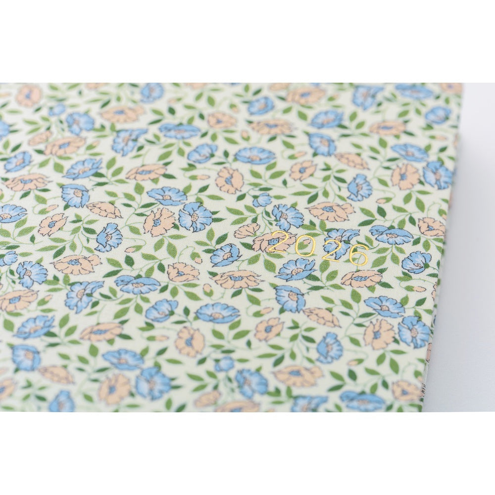 Hobonichi Techo 2026 A6 HON Planner | Liberty Fabrics: Sasha Kiora | English