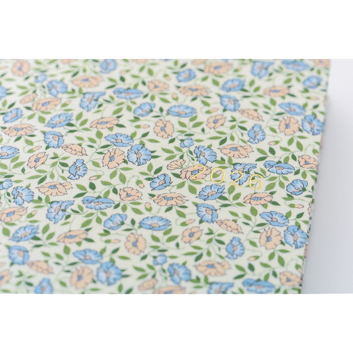 Hobonichi Techo 2026 A6 HON Planner | Liberty Fabrics: Sasha Kiora | English