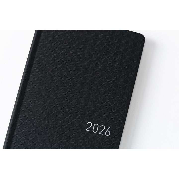 Hobonichi Techo 2026 Weeks Planner | Paper Series: Black Gingham | English