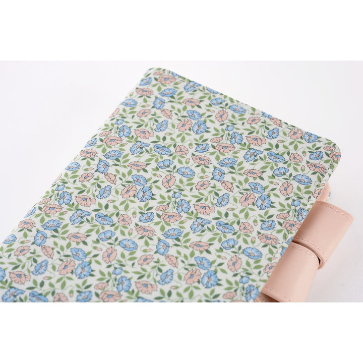 Hobonichi Techo A6 Original Cover with Planner | Liberty Fabrics: Sasha Kiora | English Mon Start