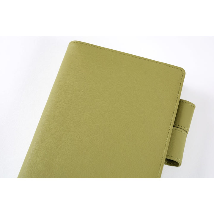 Hobonichi Techo A6 Original Cover with Planner | Leather: Sage Green | English Mon Start