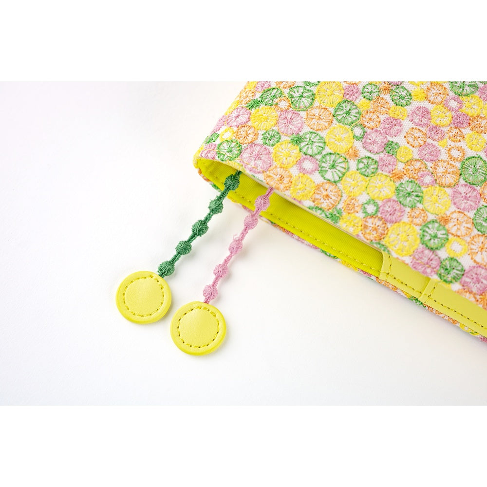 Hobonichi Techo A5 Cousin Cover with Planner | minä perhonen: skyful (Yellow) | English Mon Start