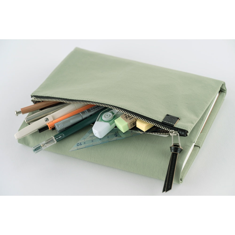 Hobonichi Techo A5 Cousin Cover with Planner | Tragen: Oakmoss | English Mon Start