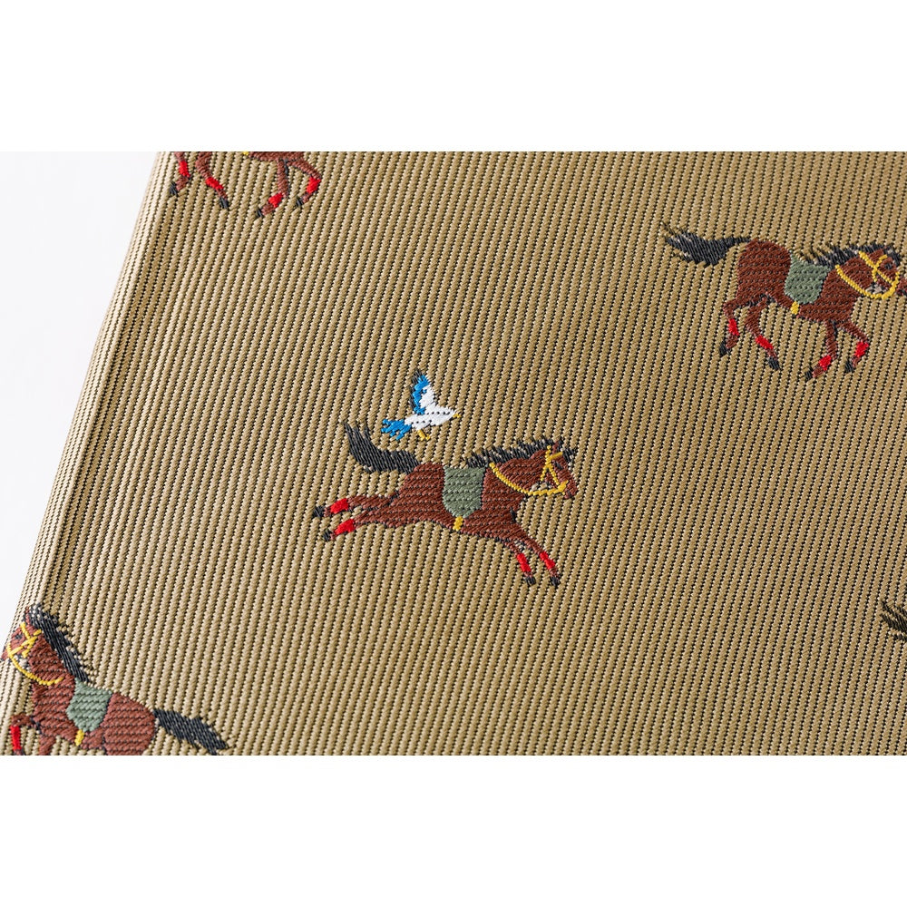 Hobonichi Techo 2026 A6 HON Planner | Bow & Tie: Galloping Horses | English