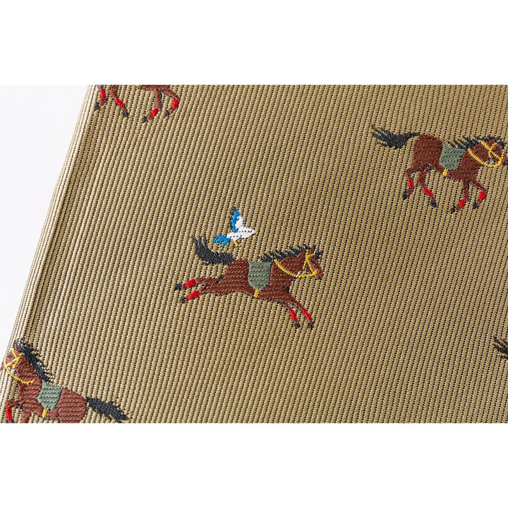 Hobonichi Techo 2026 A6 HON Planner | Bow & Tie: Galloping Horses | English