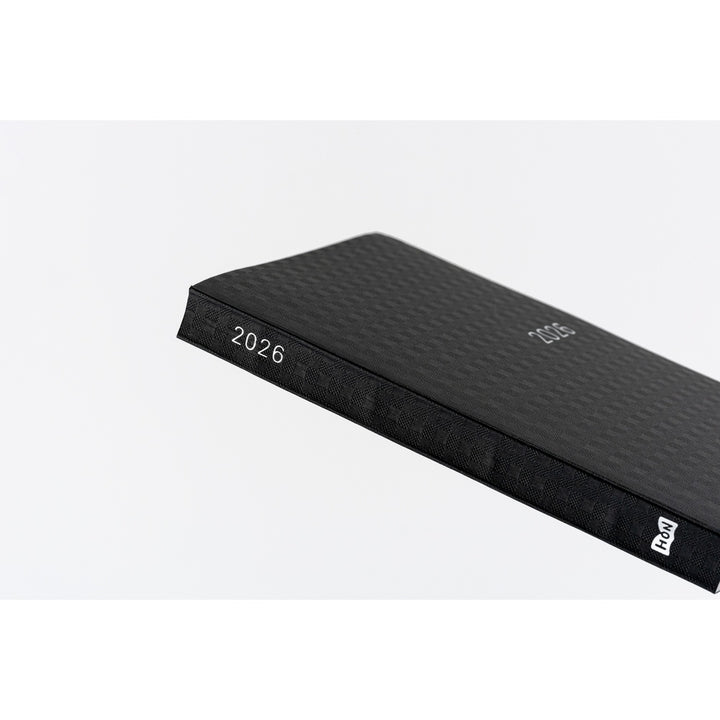 Hobonichi Techo 2026 A6 HON Planner | Paper Series: Black Gingham | English