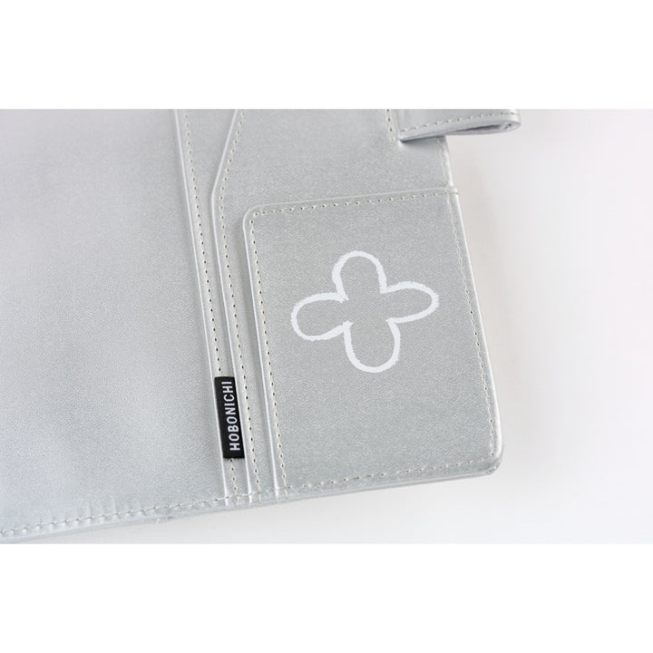 Hobonichi Techo A6 Original Cover with Spring Planner | Makoto Matsubayashi: Silver Flowers | Japanese April Start
