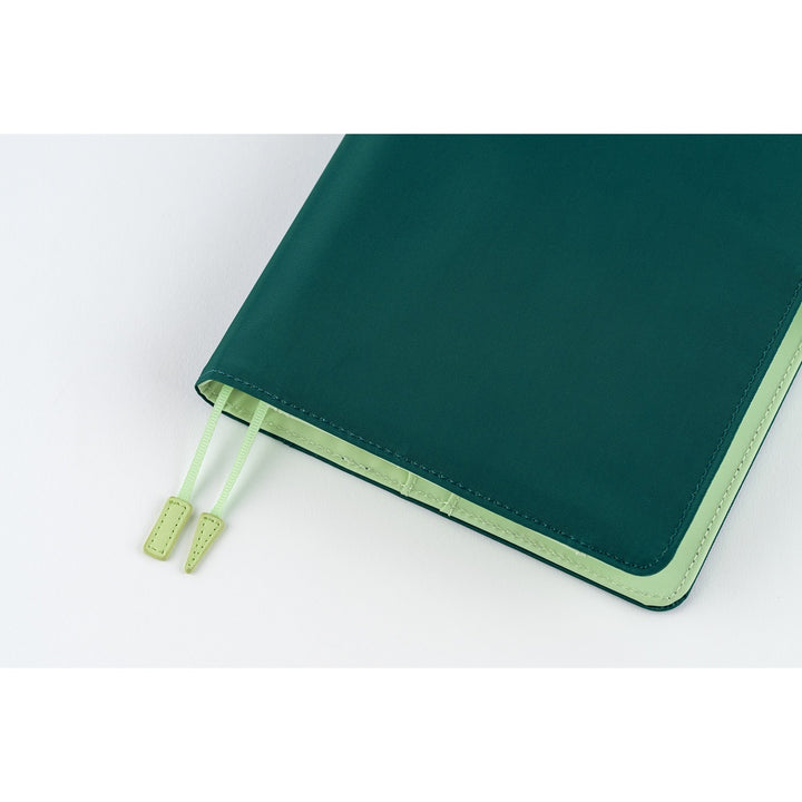 Hobonichi Techo A5 Cousin Cover with Planner | Colors: Ivy Forest | English Mon Start